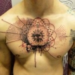Eye Tattoo háromszögben érték, fotók, vázlatok (érték) Eye Tattoo háromszögben érték, és a miniatűrök