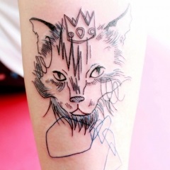 Tattoo korona - azaz tetoválás vázlatok és fényképek (korona) Tattoo korona - érték tetoválás minták és képek