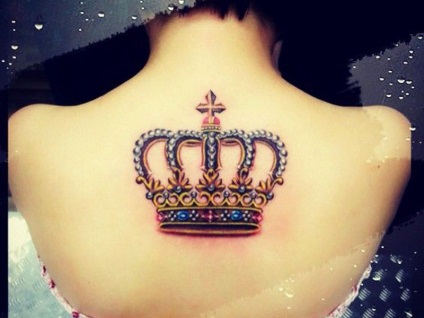 Tattoo korona - azaz tetoválás vázlatok és fényképek (korona) Tattoo korona - érték tetoválás minták és képek