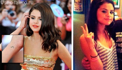 Tetoválás Selena Gomez képek és értékek