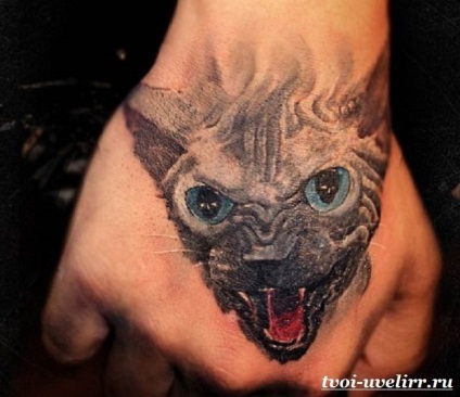 Tetoválás a kefe (ecset vázlatok tetoválás) Tattoo csuklóján