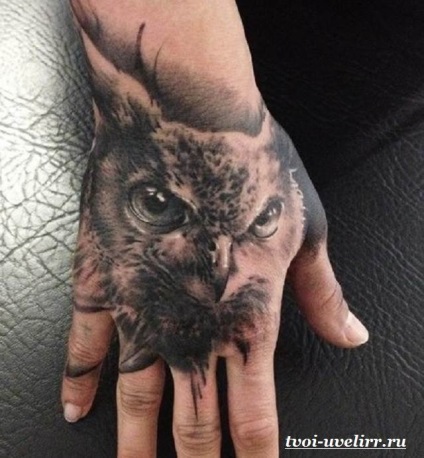 Tetoválás a kéz (a kéz tetoválás a fotó) Tattoo csuklóján