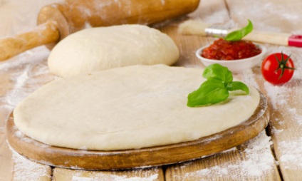 Tészta olasz pizza (klasszikus, finom) receptek