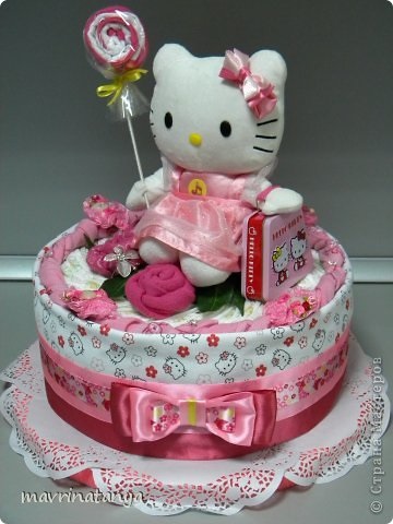 Cake pelenkák - Hello Kitty - Mesterkurzus