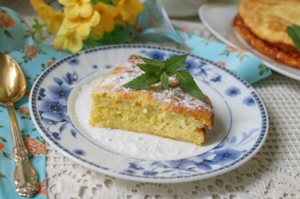 Túró rakott óvodában egy lépésről lépésre recept fotók (keverő alkalmazásával, habverővel) Túrós rakott az óvodában egy lépésről lépésre recept fotók