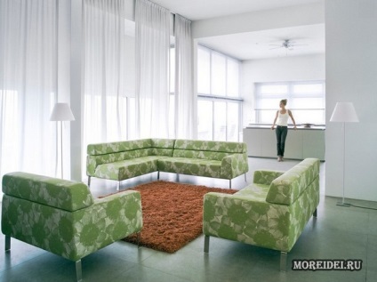Sarok kanapék a belső - 50 fotó (kanapék) Sarok kanapék a belső - 50 fotó