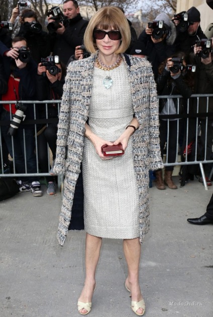 Street Fashion Style Anny Vintur (Anna Wintour) Street Fashion Style Anny Vintur