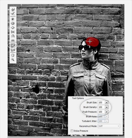 Lecke eszköz photoshop folyósítja el (Photoshop) Lecke photoshop Cseppfolyósítás eszköz
