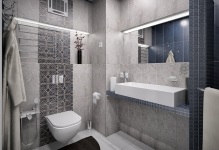A fürdőszoba a stílus hi-tech fotó fürdőszoba és belső design, csempe high-tech (stílus) A fürdőszoba a stílus hi-tech fotó fürdőszoba és belső design, high-tech csempe