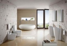 A fürdőszoba a stílus hi-tech fotó fürdőszoba és belső design, csempe high-tech (hu) A fürdőszoba a stílus hi-tech fotó fürdőszoba és belső design, high-tech csempe