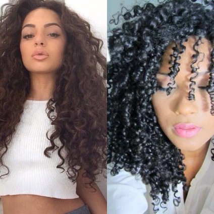 Típusai curling ringlets és fürtök fotók és hogyan lehet őket (fürtök) Típusai curling ringlets és fürtök fotók és hogyan lehet őket