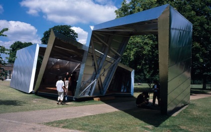 Ideiglenes pavilonok a Serpentine Gallery érdekes!