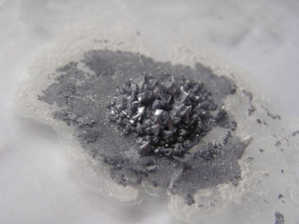 Szín ezüst-klorid csapadékot és megszerzésére képletű