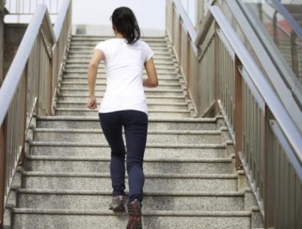 Gyaloglás fel a lépcsőn - egy szimulátor, amely mindig kéznél van! szervezet iskola - testépítés, sport, fitness