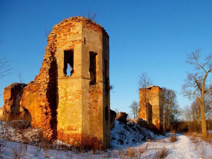 Golshany Castle (Fehéroroszország) történelem és a legenda