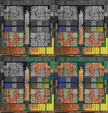 AMD Phenom vizsgálatok különböző számú magok