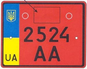 Ukrajna rendszámot típusú és osztályozás