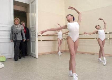 Balett jelmez, mint próbálni balett-táncos, balerina - s öltöző