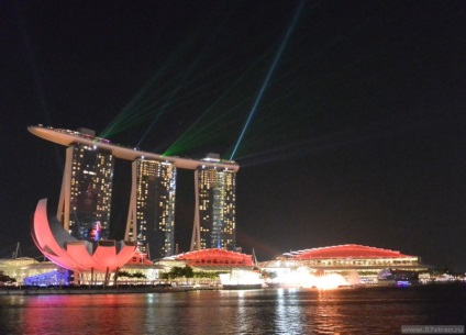 A tetőtéri medencével Szingapúr - Hotel Marina Bay Sands