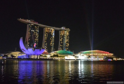A tetőtéri medencével Szingapúr - Hotel Marina Bay Sands