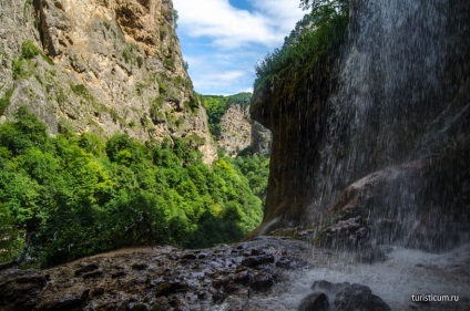 Chegem vízesések és szurdok Chegem Kabard-Balkárföldre