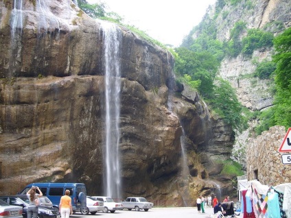 Chegem vízesések, Kabardino-Balkárföldre