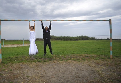 Esküvői fotózást a futballpályán - február 18, 2014 - fotó blog - Fotós vagyok