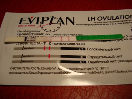 Eviplan használati utasítás ovulációs teszt