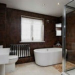 Lila fürdőszoba - elegáns és a tényleges (35 fotó)
