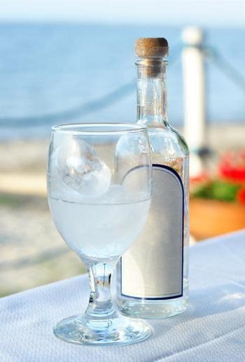 Görög vodka cím, kilátás, fotók