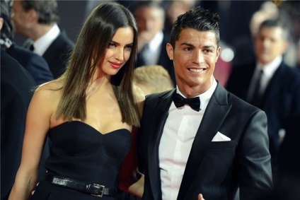 A szerelmi történet Irina Shayk és Cristiano Ronaldo