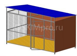 Fém- szekrények kutyáknak, skimpro