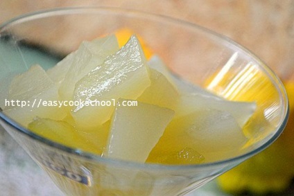 Cukkini, mint ananász télen ananászlé, egyszerű receptek