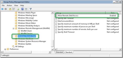 Hogyan lehet aktiválni windows távoli menedzsment Group Policy, ablakok rendszere