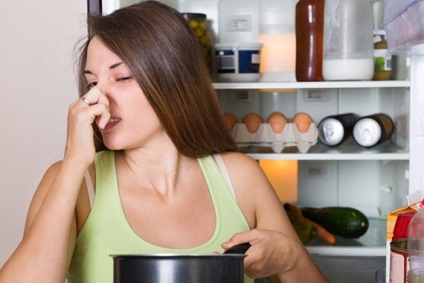 Hogyan lehet gyorsan megszabadulni a kellemetlen szagokat a hűtőben