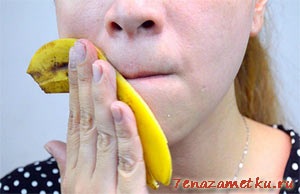Hogyan lehet használni a banánhéjon