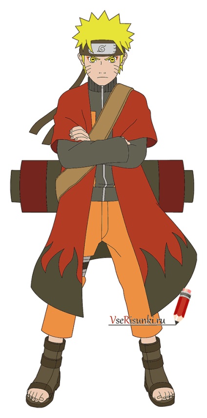 Hogyan kell felhívni Naruto szakaszában (szakaszaiban ceruza) Hogyan kell felhívni naruto szakaszaiban