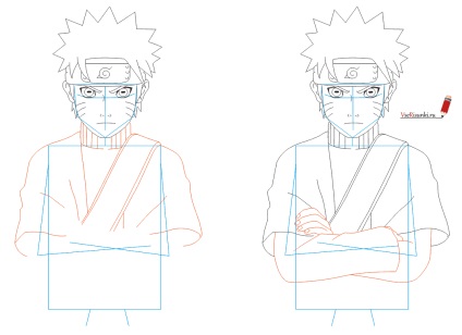 Hogyan kell felhívni Naruto szakaszában (a sorsolás Naruto) Hogyan kell felhívni naruto szakaszaiban