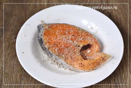 Ahogy só lazac otthon egy egyszerű recept egy fotó - finom saláta receptek (piros) Ahogy só lazac otthon egy egyszerű recept egy fotó - finom saláta receptek