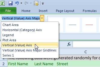 Hogyan kell bekapcsolni a diagram vagy nyomtatott oldal excel