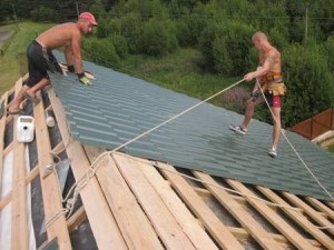 Hogyan tegyük egy tető a házat, ország esetében