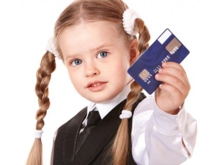 Hogyan válasszuk ki a bankkártya a baba