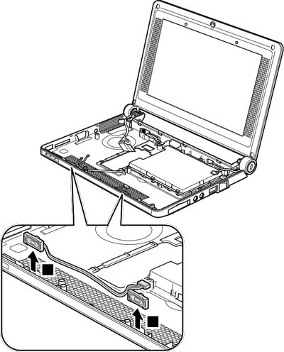 Hogyan szétszedni laptop Lenovo IdeaPad s9e