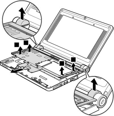 Hogyan szétszedni laptop Lenovo IdeaPad s9e