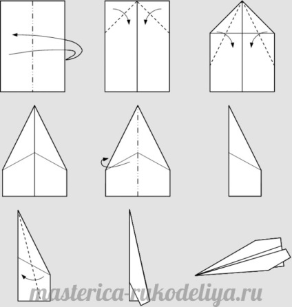 Hogyan készítsünk egy papír repülőgép repül ki a 100 méteres útmutató