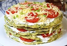 Burgonya torta - egy recept lépésről lépésre fotók