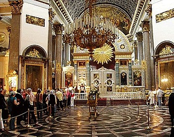 Kazan Cathedral budapesti címet, irányokat, óra, történelem (Budapest) Kazan Cathedral budapesti címet, irányokat, óra, történelem,