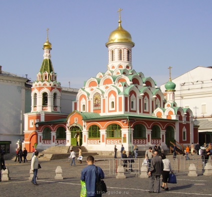Kazan Cathedral a Vörös téren
