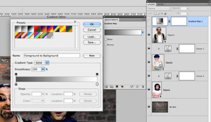 Ötvözi a képeket a Photoshop (Él Javított területén) Ötvözi fotók Photoshop