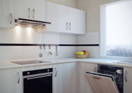 Konyha stílusában high-tech fotó mintákat a belső terek modern tech konyhák